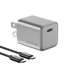 EcoFlow RAPID 30W GaN Charger with 60W Cable